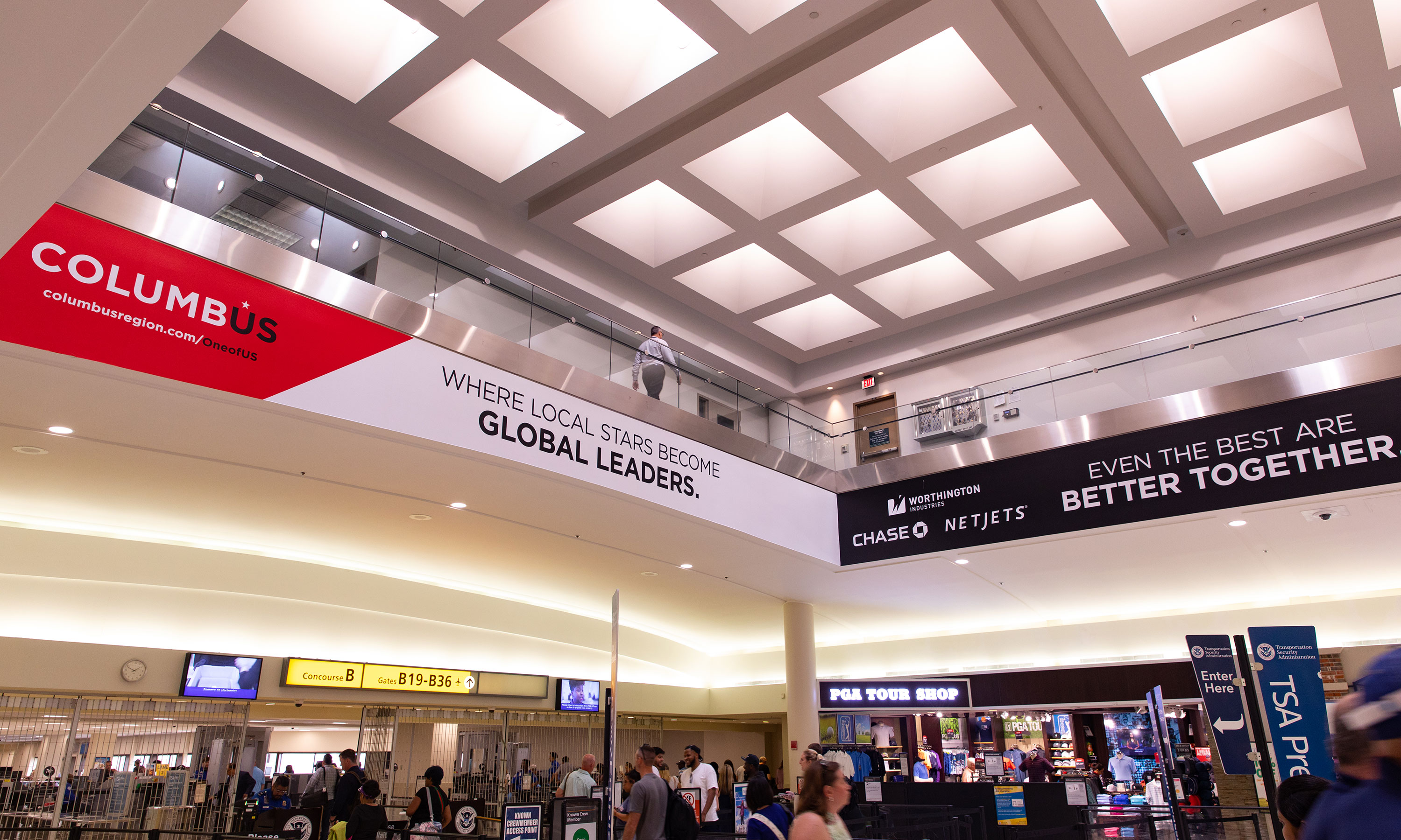 Clear Channel Airports John Glenn Columbus International Airport